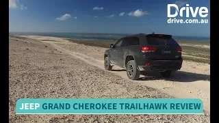 2017 Jeep Grand Cherokee Trailhawk off-road Review | Drive.com.au