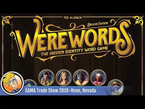 Werewords Deluxe Edition — game preview at the 2018 GAMA Trade Show