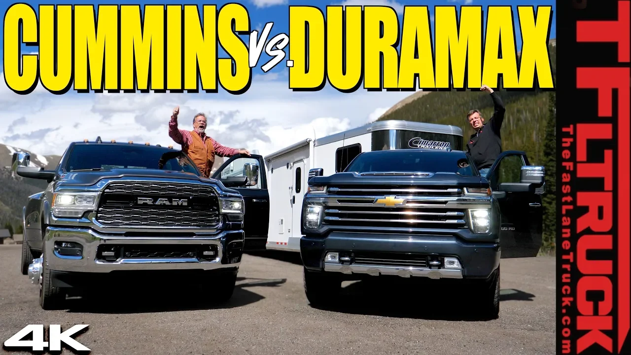 Does the 2020 Chevy Silverado HD Duramax CRUSH the Ram Cummins on the World's Toughest Towing Test?