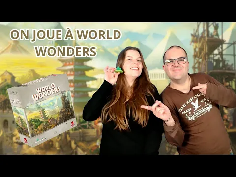 { Règles Et Partie } ON JOUE À WORLD WONDERS | Jeu De Société | Super meeple