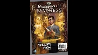 Unboxing Mansion of Madness 1st Edition Expansion - The Yellow Sign