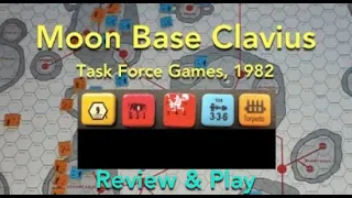 Moon Base Clavius (Task Force Games) Review & How to Play