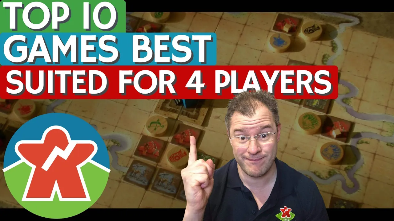 Top 10 Euro Games for 4 Players