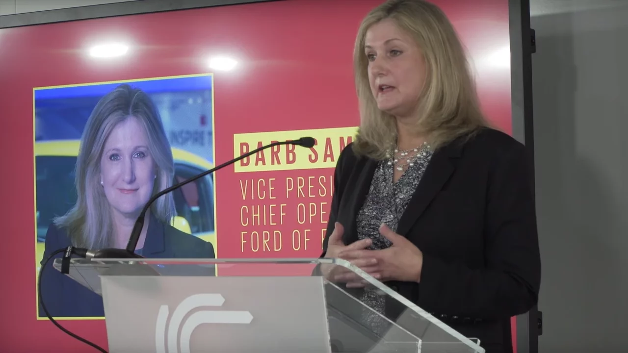 Inspiring women in the car industry - keynote speech - Ford COO Barb Samardzich | Autocar
