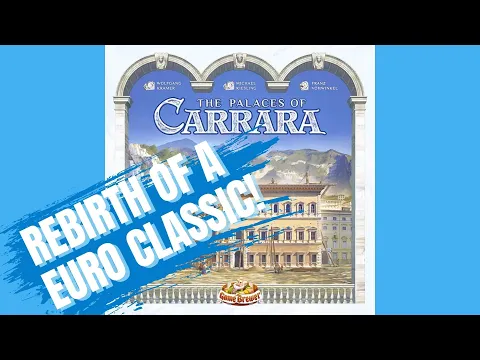 THE PALACES OF CARRARA SECOND EDITION BOARD GAME | One Take Hot Take