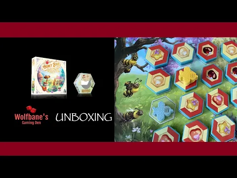 Honey Buzz with Deluxe Components [Board Game] - Unboxing