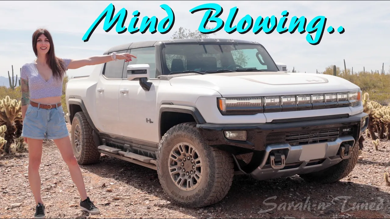 How Is This Thing Even Possible? // 2022 GMC Hummer EV First Drive