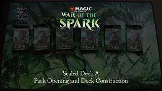 Magic: The Gathering: War of the Spark Sealed Deck A