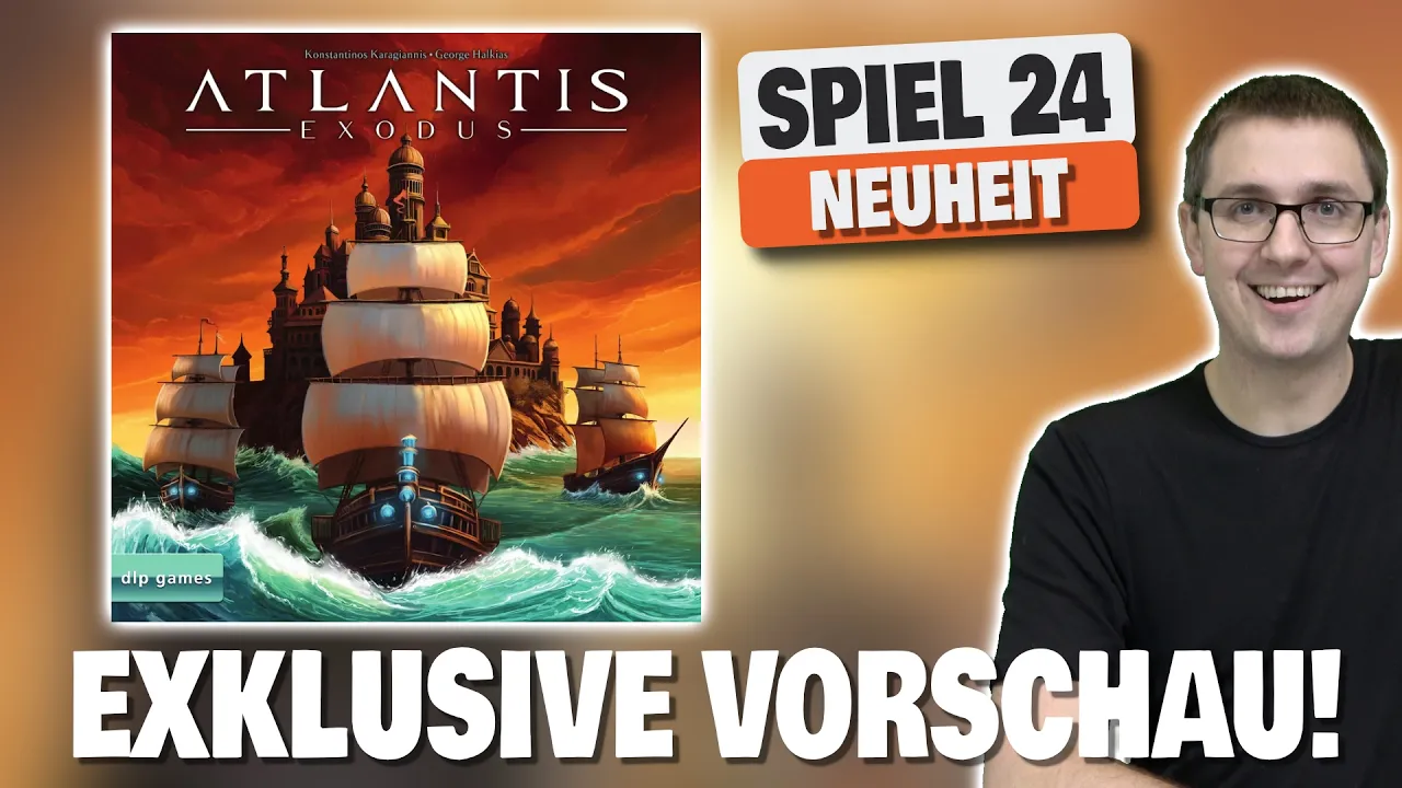 SPIEL 24 Neuheit: ATLANTIS EXODUS - Nach Evenfall der nächste Hit von DLP?