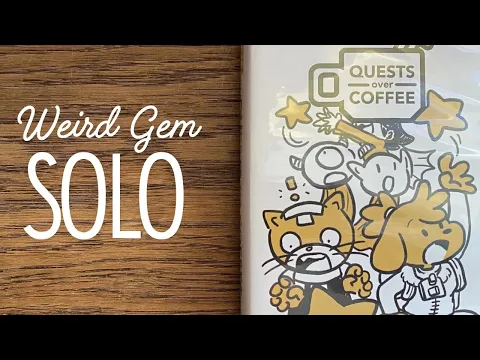Quests over Coffee - The weirdest (and cutest) solo game I’ve played.