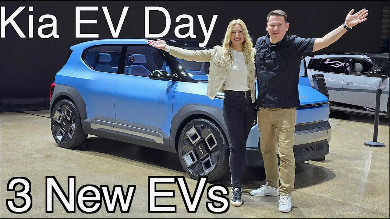 3 all-new EVs with timing and pricing // 2025 Kia EV Day