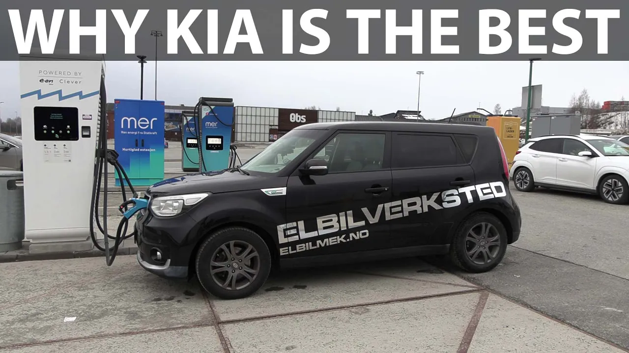 Kia Soul 27 kWh vs Ioniq, i3 and e-Golf charging comparison