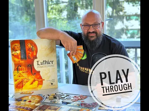 Luthier board game | playthrough | How to play