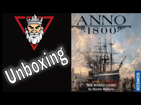 Anno 1800 Board game - Designed by Martin Wallace and published by Kosmos.