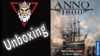 Anno 1800 Board game - Designed by Martin Wallace and published by Kosmos.