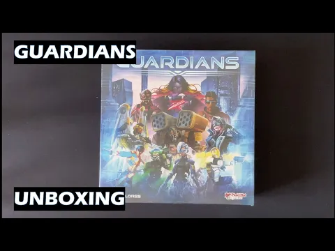 Unboxing Guardians location battler board game