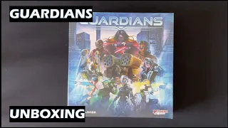 Unboxing Guardians location battler board game