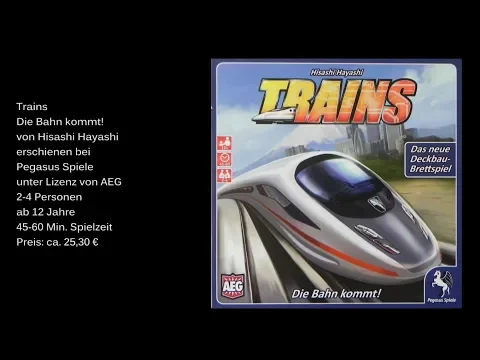 Trains Die Bahn kommt! von Pegasus Spiele- Review / Test - Die Brettspieltester