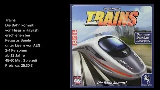 Trains Die Bahn kommt! von Pegasus Spiele- Review / Test - Die Brettspieltester
