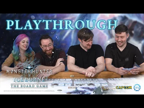 Monster Hunter World Iceborne: The Board Game Playthrough | Barioth Turf War!