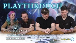 Monster Hunter World Iceborne: The Board Game Playthrough | Barioth Turf War!