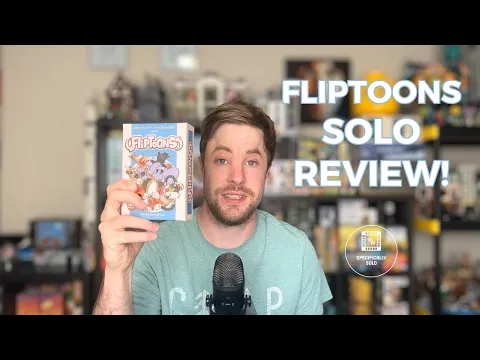 FlipToons Board Game - Solo Review & Impressions