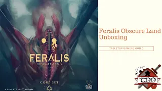 Feralis Obscure Land Board Game Unboxing