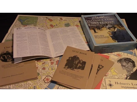 Jeremy Reviews It... - Sherlock Holmes Consulting Detective - Spiel des Jahres 1985