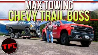 The New Chevy Silverado Trail Boss Takes on The World’s Toughest Towing Test with Maximum Load!