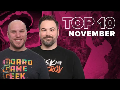 Top 10 Hottest Board Games: November 2025 - The Best of BGG