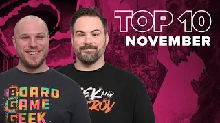 Top 10 Hottest Board Games: November 2025 - The Best of BGG