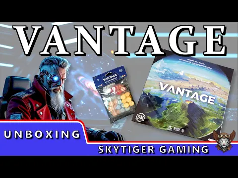 VANTAGE by Stonemaier Games - (Unboxing) - with Wildscarr