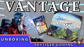 VANTAGE by Stonemaier Games - (Unboxing) - with Wildscarr