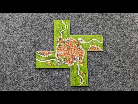 WHAT'S NEW Carcassonne Markets of Leipzig Mini-Expansion, plus PLAYTHROUGH and RANKING