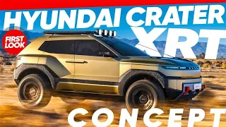 Watch Out Ford Bronco, Jeep Recon? Hyundai Crater SUV Concept Takes XRT Extreme