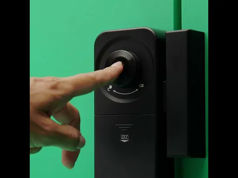 Fechadura Intelbras FD 2000 D Preta de Sobrepor com Senha