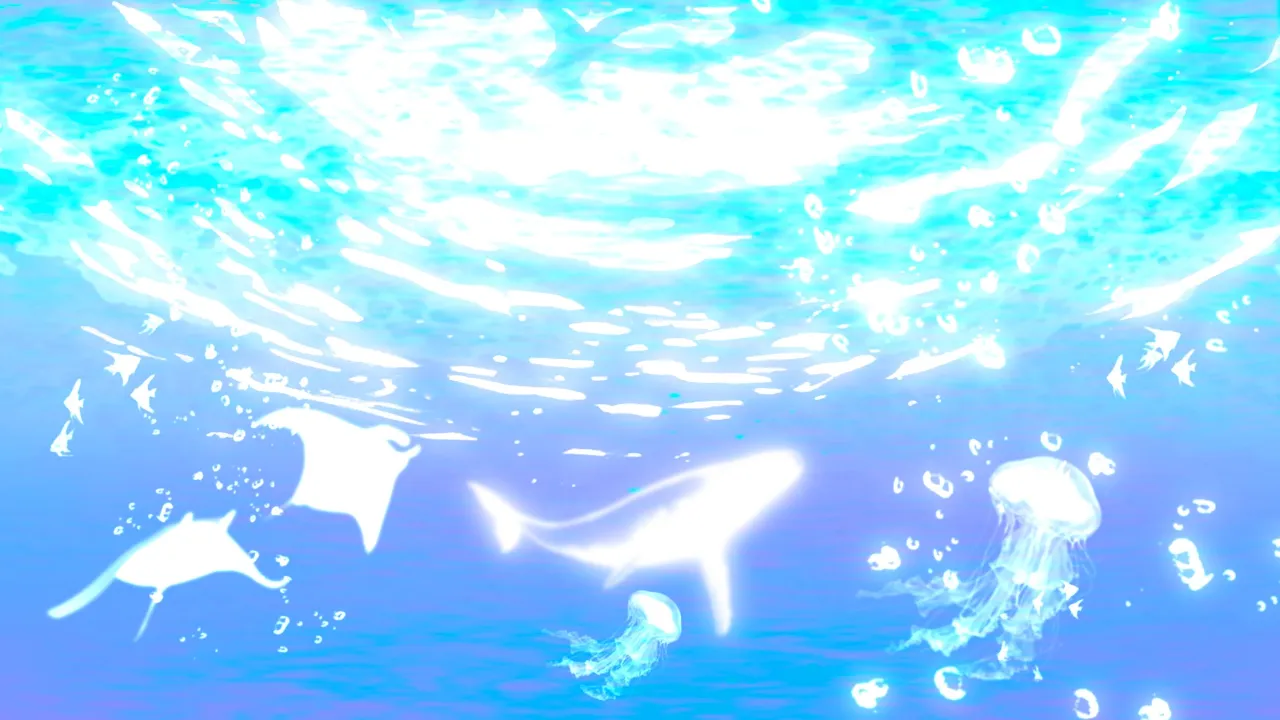 Animated Sea overlay set (2) | VGen