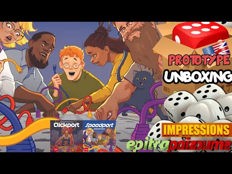 Clickport & Speedport - Prototype Unboxing & Impressions (EN) by Epitrapaizoume