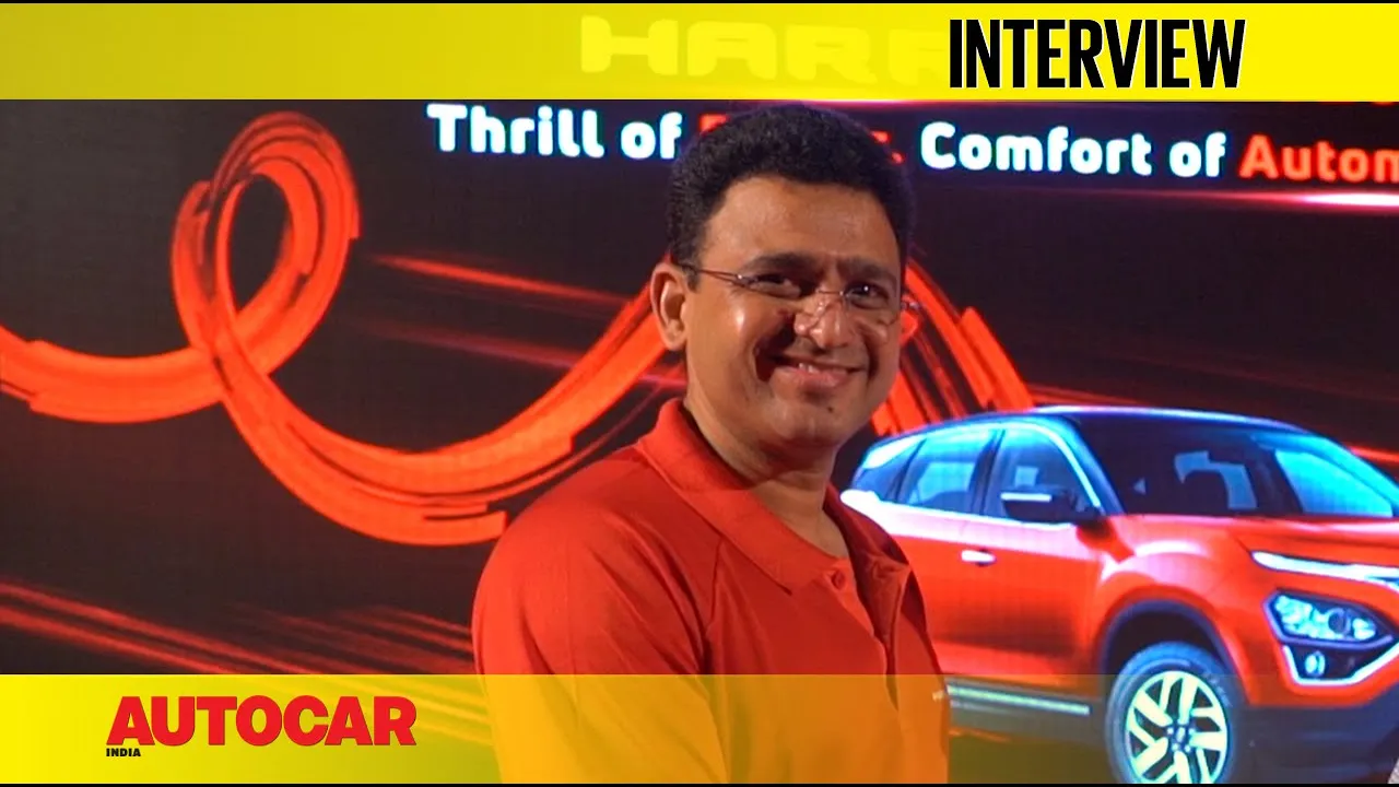 'More than 50% of Harriers expected to be AT' - Vivek Srivatsa | Interview | Autocar India