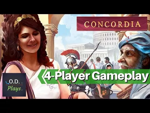Concordia 4-Player Gameplay