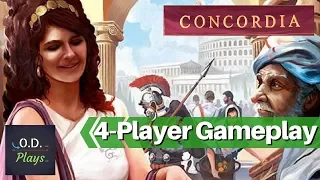 Concordia 4-Player Gameplay