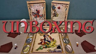 The King Is Dead: Second Edition - ASMR Board Game Unboxing