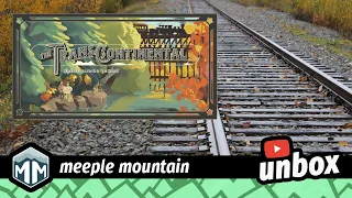 The Transcontinental - Unboxing - Boardgame Brody