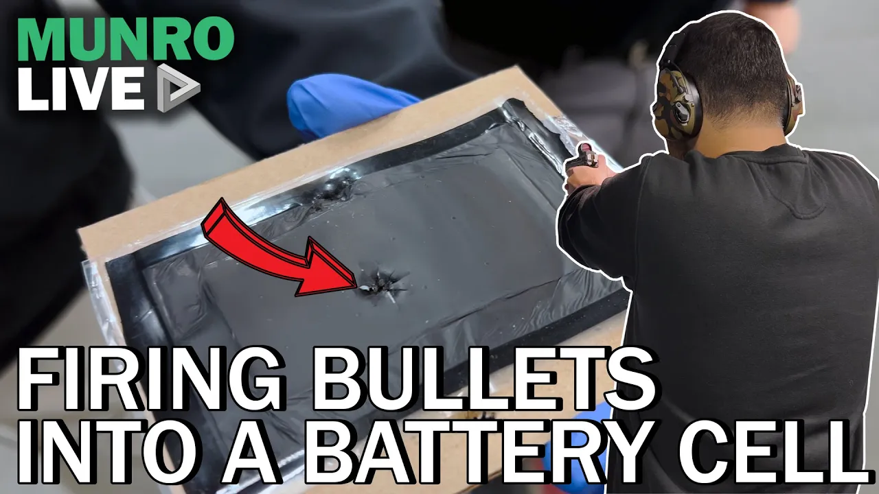 We Shot a Battery Cell —This is the Result!