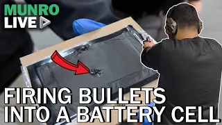 We Shot a Battery Cell —This is the Result!