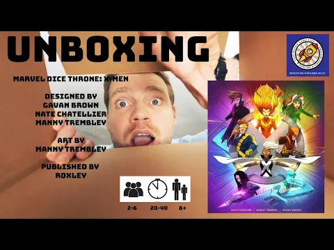 Marvel X-Men Dice Throne Unboxing