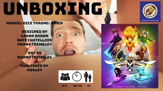 Marvel X-Men Dice Throne Unboxing