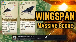 147 Points | Bonus Cards and Classic Power Crush Wingspan Automa