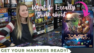 TWILIGHT INSCRIPTION | Overview & Thoughts on an Epic Roll & Write Game
