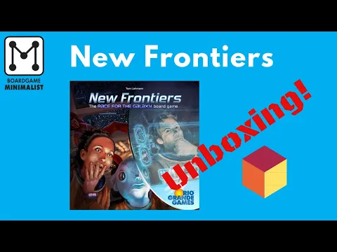 New Frontiers Board Game Unboxing